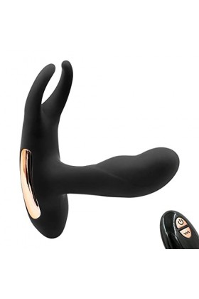 P-l-ù-g Anà-l-ê per-lês Prostata puissant stimulateur étanche dispositif à distance silencieux massant plaisir masculin Massa