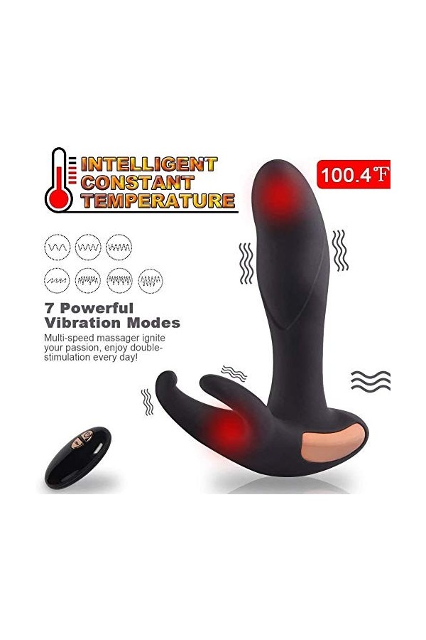 P-l-ù-g Anà-l-ê per-lês Prostata puissant stimulateur étanche dispositif à distance silencieux massant plaisir masculin Massa