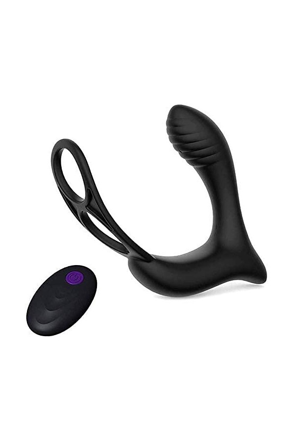 Stimulateur prostatique Prostata Màsséur Puissant Stimulateur Étanche Dispositif À Distance Silencieux Massant Plaisir Mascul