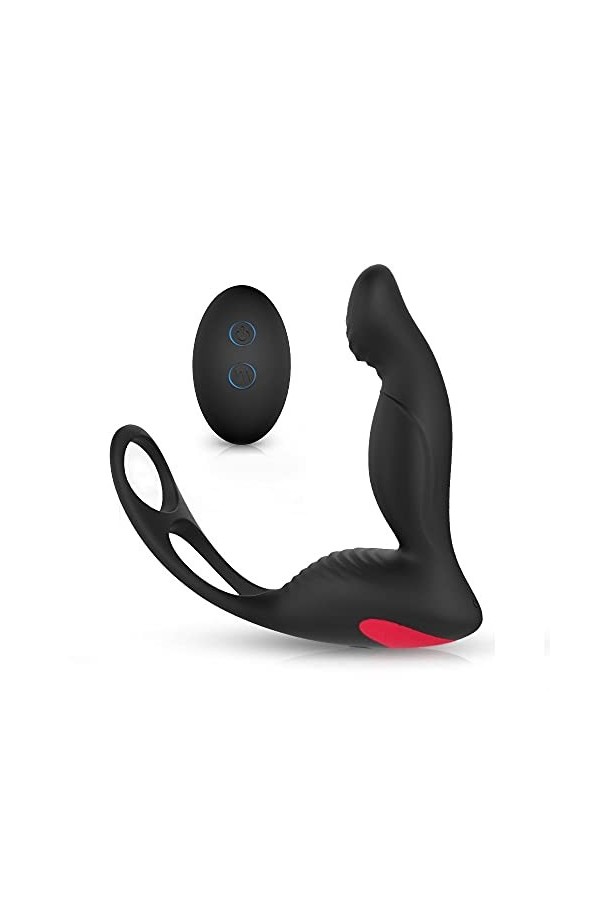 Stimulateur prostatique Prostata Màsséur Puissant Stimulateur Étanche Dispositif À Distance Silencieux Massant Plaisir Mascul