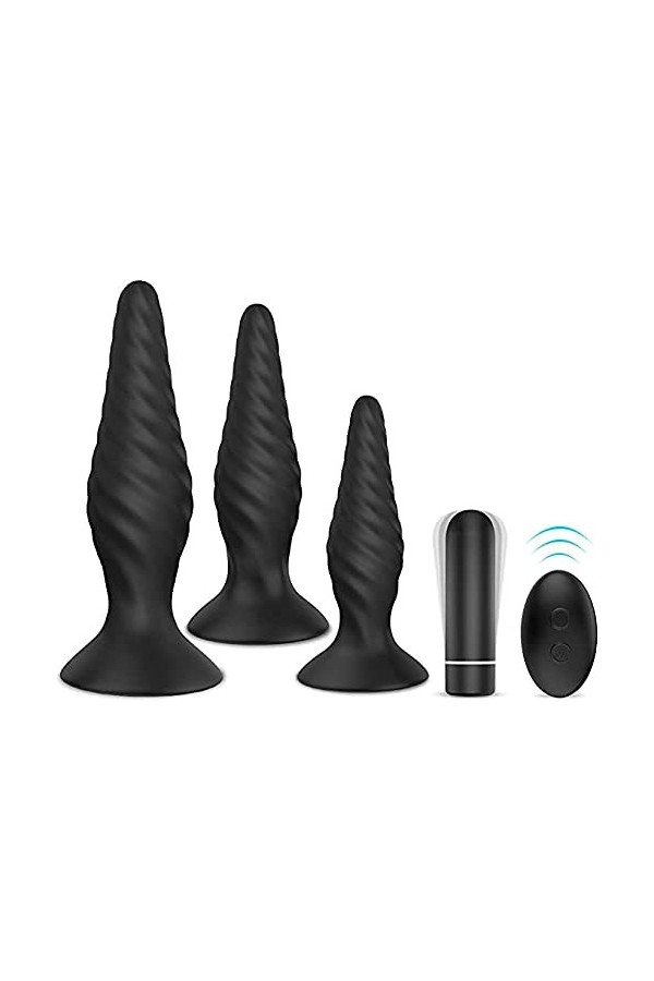 Électrique Silicone Jouets P-stimulateur à Distance sans Fil pour Les Hommes de la Prostate modèle Fun Masseur modèle sans Fi