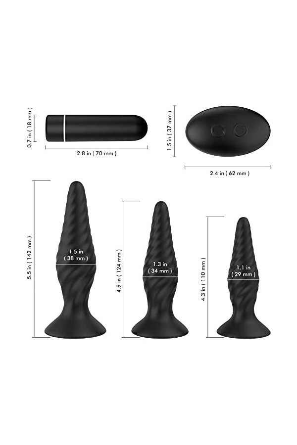Électrique Silicone Jouets P-stimulateur à Distance sans Fil pour Les Hommes de la Prostate modèle Fun Masseur modèle sans Fi