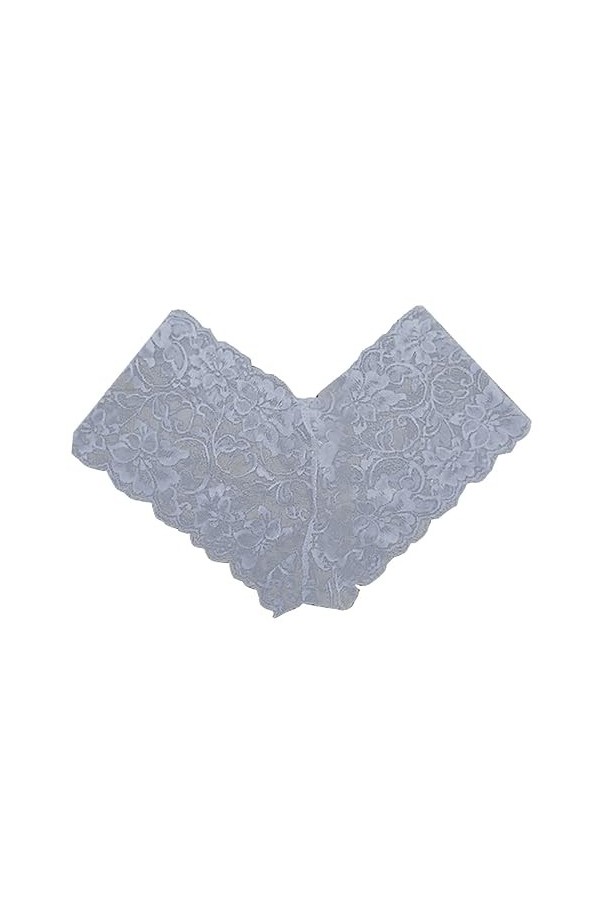 Lingerie Féminine Table transparente en dentelle sexy pour femmes sous-vêtements en dentelle taille haute sous-vêtements amus