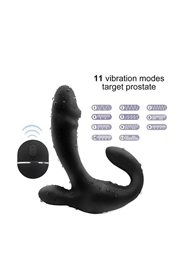 Ś-Éx Tøyș Ġọdẹṃiche Prostàté Màsséur Prostata puissant stimulateur étanche dispositif à distance silencieux massant plaisir m