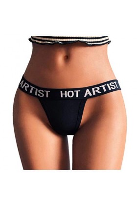 Sous-vêtements pour femme avec string et cordes, lingerie en dentelle noire, Noir , L