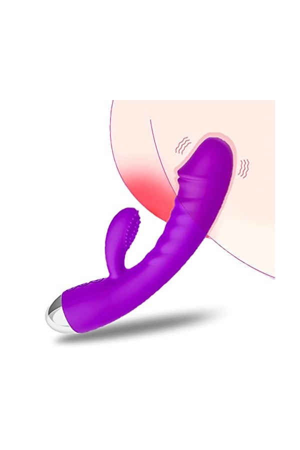 Vibromasseurs Feminin Clitoridien Suceur Vebromasseur va et vient Rabbit Gode Femme Sex Toýs Femme Stimulateur Clitoridien V