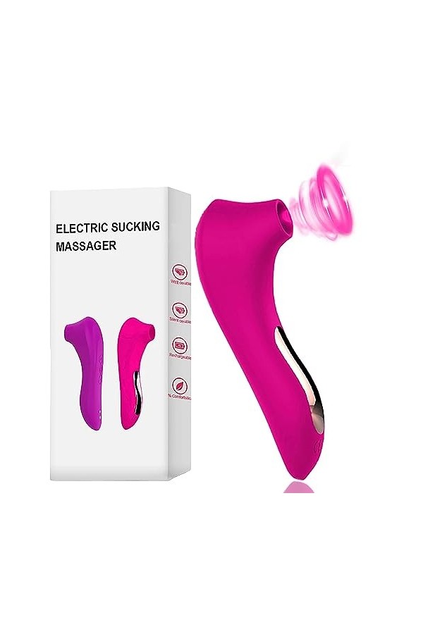 Massage Vîbrømásseúrs Fẹmînin Clìtøridîén va et vient 7 * 5 Fréquences Ġødẹ Fémmé Sèxtôyse côuple Plâïsir Clìtøridîén, Šëẋ Tô