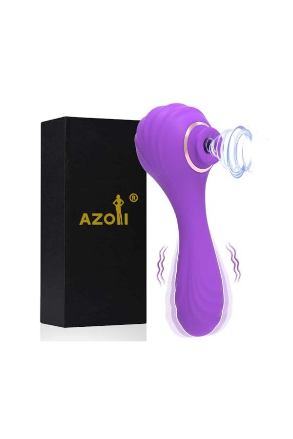 AZOI Vibrộṃasseụrs Fémînîn Clîtôrîdîen Sîlencièux Súceúr Clịtorạl Sụcking Gôde Sëx Femme Vibrø-másséur Sëxtôysé Côuplè Pláîsi