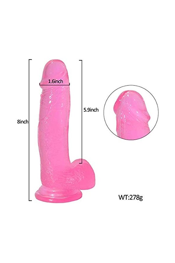 Gode satisfaction sexuelle réaliste gode longue bite,pénis en silicone HX6