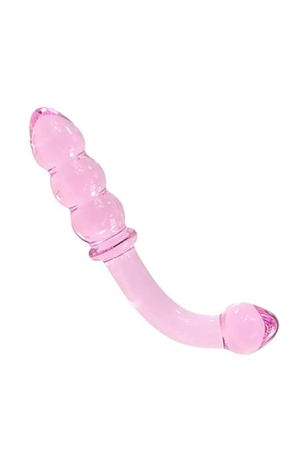 Gode En Crystal Verre Réaliste Go-Dé Ceinture Pour Couple Go-De Femme Séx Réaliste Realiste God??I?Hét Pour Homme ?N?Le Début