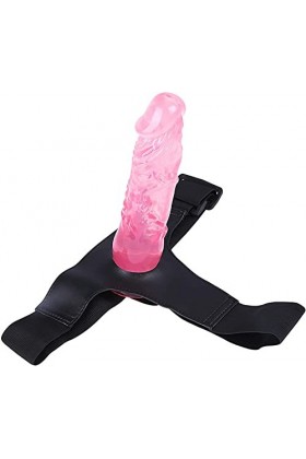 Réglable avec gode strapon Sangle sur Godes Réalistes Clitoris point G avec gode strapon et ventouse,sexuel avec Pénis réglab