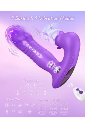 Masseurs Vîbrømásseúrs Fẹmînin Clìtøridîén va et vient télécommande Šèẋ Tôýs Fémmé Ġødẹ Fémmé Šèẋ Avec 9 modes Sèxtôyse côup