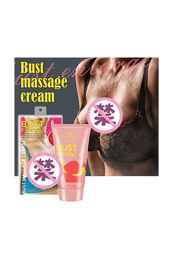 hanwen Crème dagrandissement du Sein repulpant - 150g Crème dAmélioration des Seins - Mise en Forme Perfection crème pour L