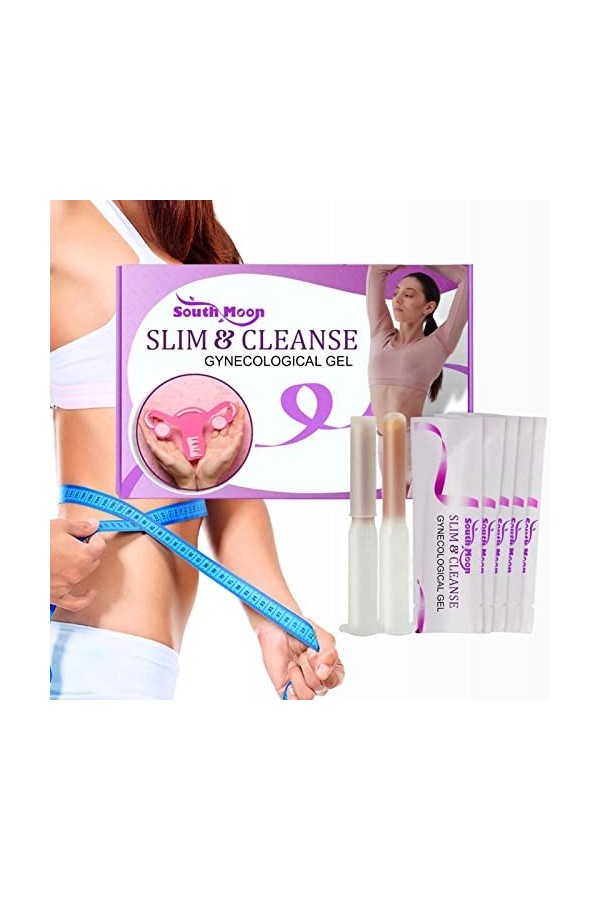 Teksome Anti-Itch Detoxs Produits Amincissants, Suppositoires Gel Gynécologique Minceur, Instant Anti Itch Detoxs Gel Amincis