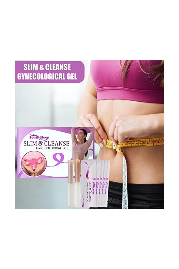 Teksome Anti-Itch Detoxs Produits Amincissants, Suppositoires Gel Gynécologique Minceur, Instant Anti Itch Detoxs Gel Amincis