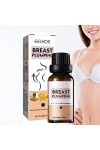 leryveo 5 Pcs Huile damélioration Mammaire | Huile Essentielle Naturelle Raffermissante Buste,Massage raffermissant du Sein 