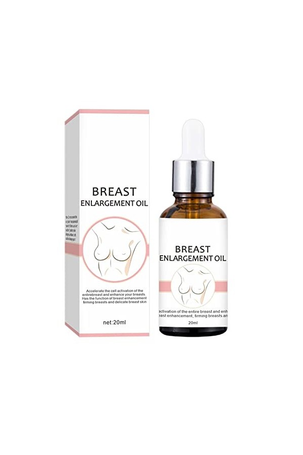 Aibyks Sein pour Plus Gros Seins, Huile Essentielle pompage du Sein raffermissant, Massage du Sein, raffermissant raffermissa