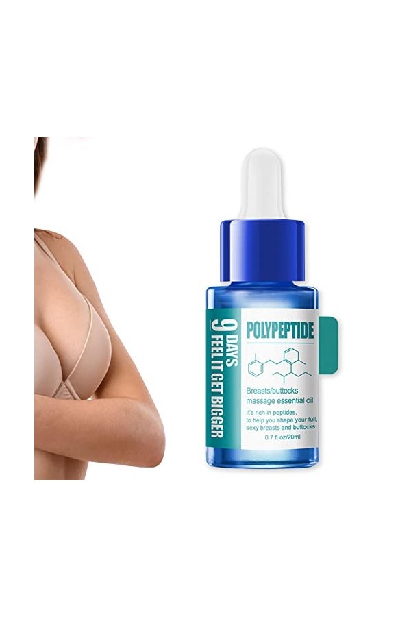 Aibyks Sérums Raffermissant Buste - Massage Buste Curvy Beauty - Huile Essentielle délargissement du Sein Pro pour raffermis