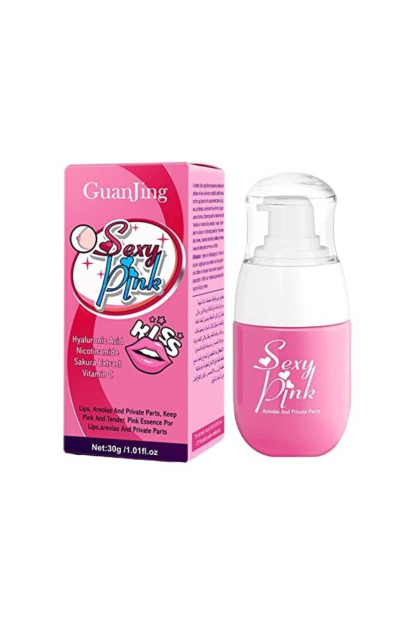 2 Pcs Pink Essence pour Les Parties intimes - Zone Intime Rose Essence - Sérums Roses pour Les Parties intimes du Sein, des P