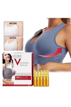 Rianpesn Sérums dLevage damélioration Sein, Ampoules mammaires Size Up Essence, Ampoules dessence raffermissante et hydrat