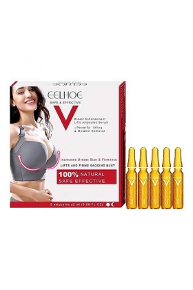 PW TOOLS Sérums dLevage damélioration Sein, Ampoules mammaires Size Up Essence, Essence repulpante et liftante pour Les Sei