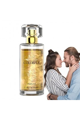 Phéromone, 50 ML Sexy Roller Pheromone Parfum Unisexe Pour Homme Et Femme, Attire Femme Eau Parfums Eau Roll On Parfums Longu