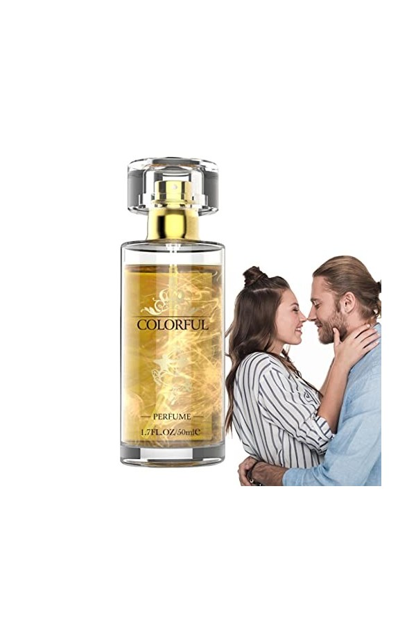 Phéromone, 50 ML Sexy Roller Pheromone Parfum Unisexe Pour Homme Et Femme, Attire Femme Eau Parfums Eau Roll On Parfums Longu