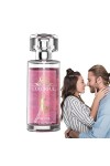 Phéromone, 50 ML Sexy Roller Pheromone Parfum Unisexe Pour Homme Et Femme, Attire Femme Eau Parfums Eau Roll On Parfums Longu