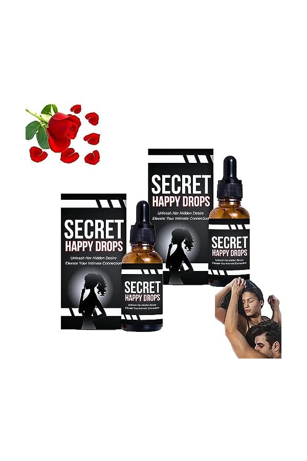 PleasurePeak Gouttes orales secrètes pour femme, améliore la sensibilité et le plaisir, augmente les niveaux dénergie, trouv