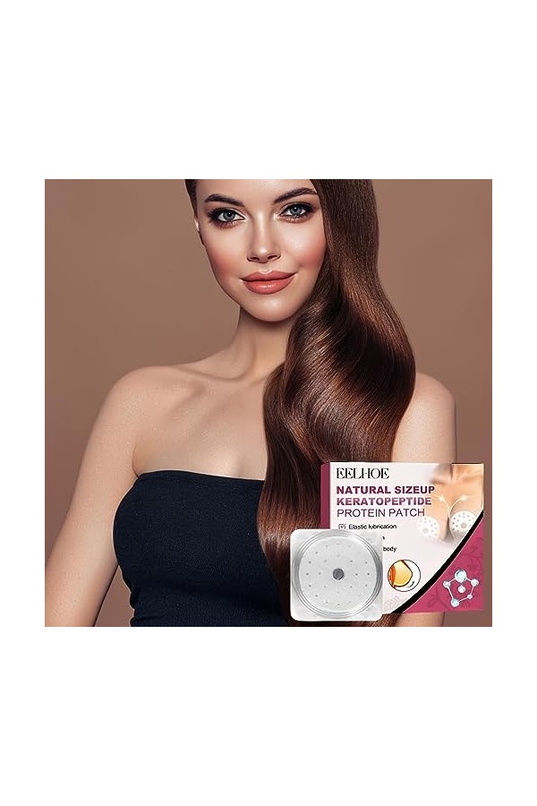 Zankie Patch damélioration Mammaire, Coussin raffermissant pour Les Seins aux kératopepti, 4 pièces pour Les Seins défoncés,