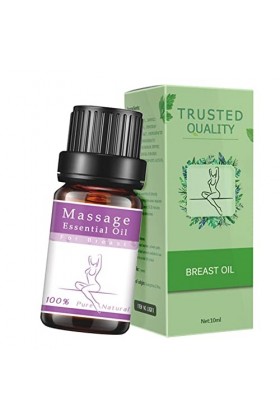 Pratvider 5 Pcs Huile délargissement du Sein - Huile raffermissante et raffermissante pour lélargissement du Sein,Massage d