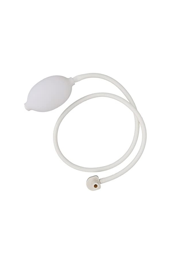Bidet Vaginal Tubing Douche, Fuite Proof Vaginal Cleaner Tuyau Universal Squeeze Ball Design pour Les Femmes Enceintes Blanc