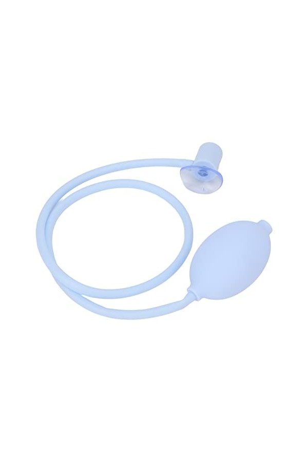 Bidet Vaginal Tubing Douche, Fuite Proof Vaginal Cleaner Tuyau Universal Squeeze Ball Design pour Les Femmes Enceintes Blanc