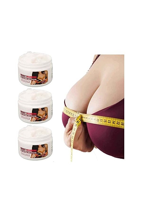 Crème dagrandissement du sein à croissance rapide Herbal, naturel et ferme, portable, effet dagrandissement du sein durable