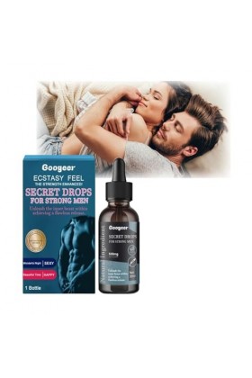 Gouttes secrètes pour hommes forts, gouttes heureuses sécurisées pour hommes forts, élixir de passion, gouttes orales, retard