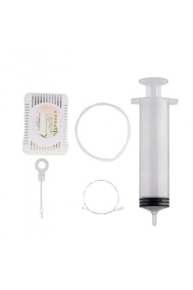 Jkapagzy Drague de trou de vidange pour réfrigérateur, kit de nettoyage réutilisable, kit de dégivrage pour réfrigérateur, ou