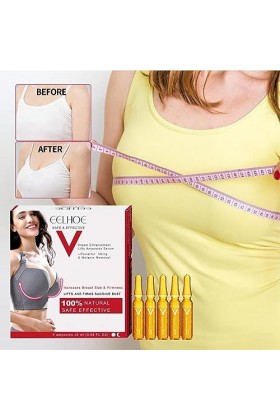 PIMEX Sérums dLevage damélioration Sein, 5 Massage des Seins Essence, Croissance Rapidessence damélioration Sein pour lé