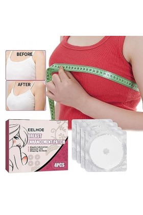 4 pièces/boîte naturel taille kératopeptide Protein Patch Enhancer Améliorer laugmentation thoracique Confortable Pad Breast