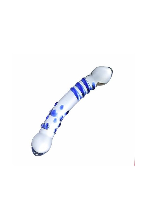 Gode Verre Réālisté pour Femme Gödémičhéts Va Et Vient Go-d Souple Verre Go-dé Go-déș ànâlé Homme Femme S-ệx Go-dé BL-8