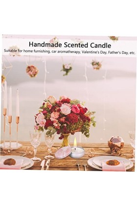 Mobestech 1 Pc Bougies Parfumées Bougie Parfumée Fer Blanc Énergie Voyage Positionner