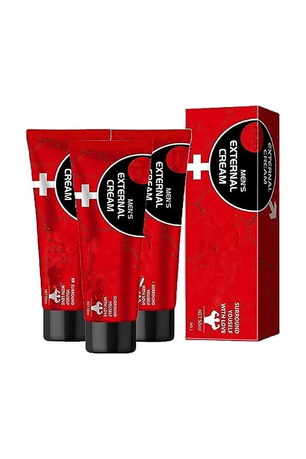 Crème de massage pour homme - Crème externe pour homme - Crème de massage pour homme - 50 ml 2 pièces 