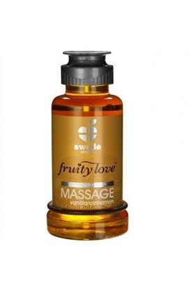 Swede Huile De Massage Fruity Love Vanille Cannelle - 100 Ml