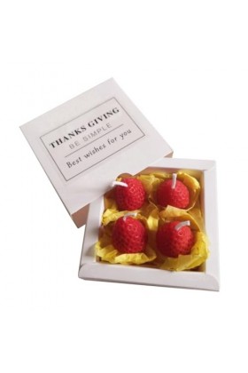 Healvian 1 Boîte De Bougies Pour La Saint-Valentin Accessoires De Yoga Matériel De Paraffine