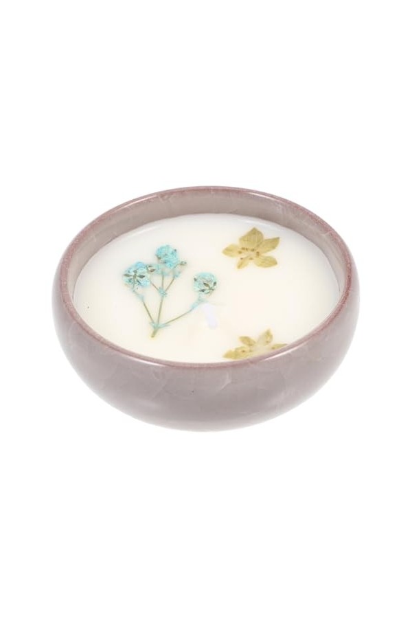 Mobestech Bougies Parfumées Bougies De Fleurs Bougies De Soja Aux Huiles Essentielles Fleurs De Bougie Parfumée Cadeaux De Bo