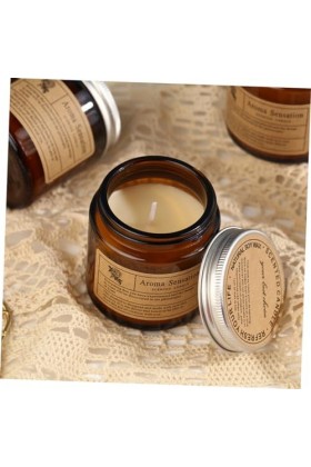 CLISPEED Bougies Parfumées Bougies En Vraie Cire Bougie Parfumée Bougies De Soja Pour La Maison Parfumées Décor à La Main Déc