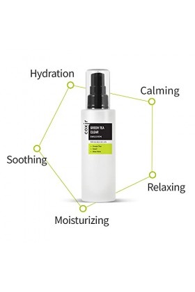 COXIR Emulsion Clair au thé vert 100ml 3,38 oz 