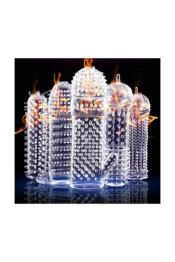 HOTCOS 5Pcs Ànâl Plug Débutants Silicones Set Meilleure Idée Pour Coffret Cadeau de Coeur Stimulateur de Bijoux Pour Fémmé Jo