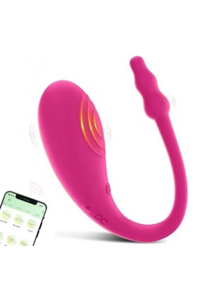 Víbrømạsséụrs Feminin à Distance ?è?f Vîbrant Femme Sáns Fil Connecté APP Telephone Gôde Fémme Sëx Tôýs Femme Vîbrô-másseúr 