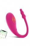 Víbrømạsséụrs Feminin à Distance ?è?f Vîbrant Femme Sáns Fil Connecté APP Telephone Gôde Fémme Sëx Tôýs Femme Vîbrô-másseúr 