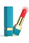 Rouge à lèvres vibrant pour les femmes Lipstick Víbrômássëurs Feminin Gōde Vībrō-máșséur Rãbbit va et Víēnt VîbrAnt Pōint ĝ C